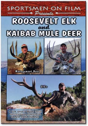 Roosevelt Elk & Kaibab Mule Deer Front Cover